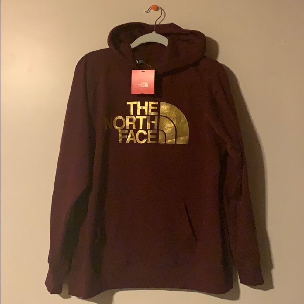 The North Face sweatshirt
